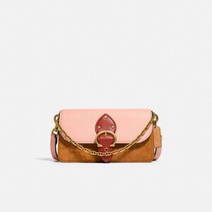 Coach *Blush Natural Multi Color Beat Crossbody Bag